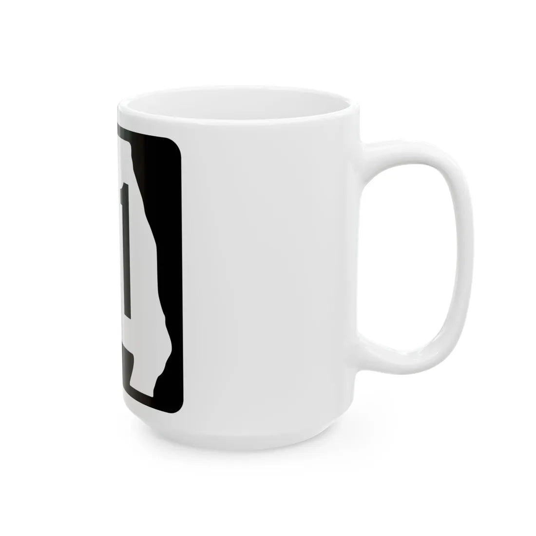 MO-41 (Missouri) (Road Sign) White Coffee Mug - Go Mug Yourself