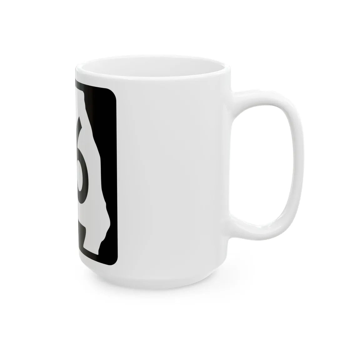 MO-76 (Missouri) (Road Sign) White Coffee Mug - Go Mug Yourself