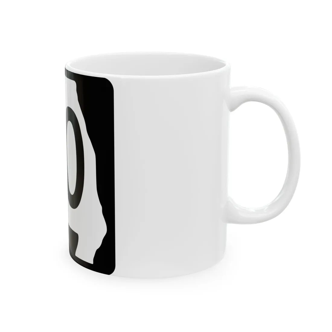 MO-80 (Missouri) (Road Sign) White Coffee Mug - Go Mug Yourself