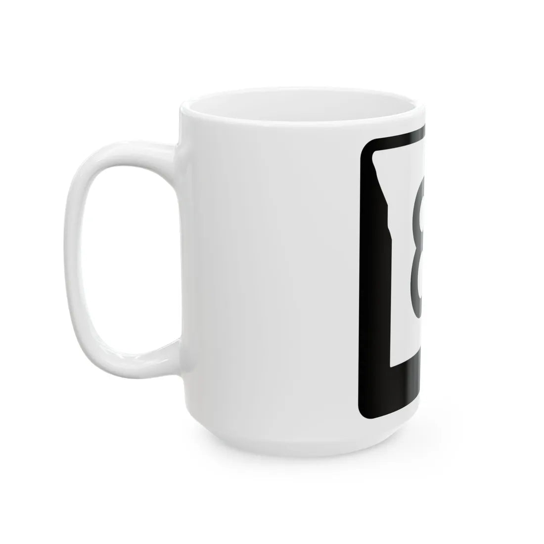 MO-81 (Missouri) (Road Sign) White Coffee Mug - Go Mug Yourself