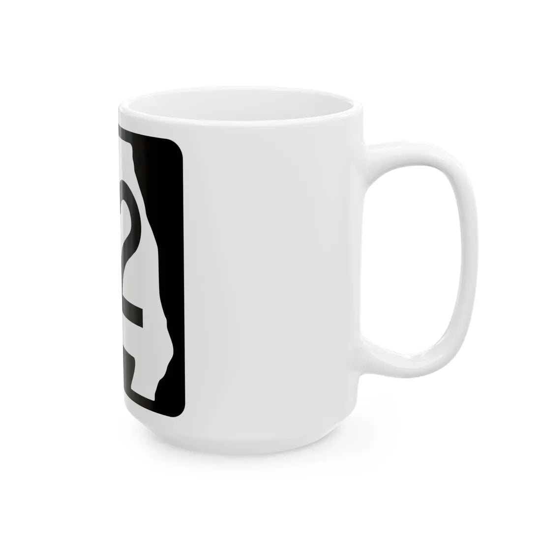 MO-82 (Missouri) (Road Sign) White Coffee Mug - Go Mug Yourself