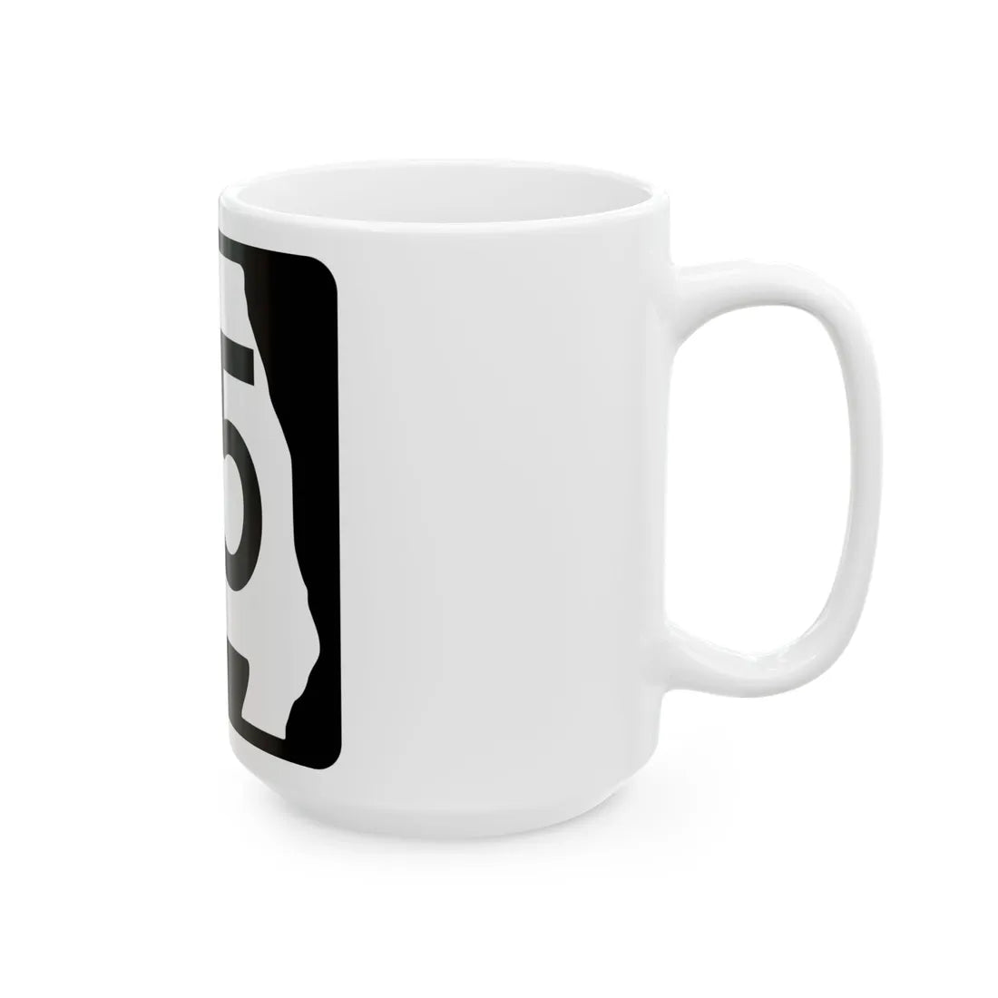 MO-85 (Missouri) (Road Sign) White Coffee Mug - Go Mug Yourself