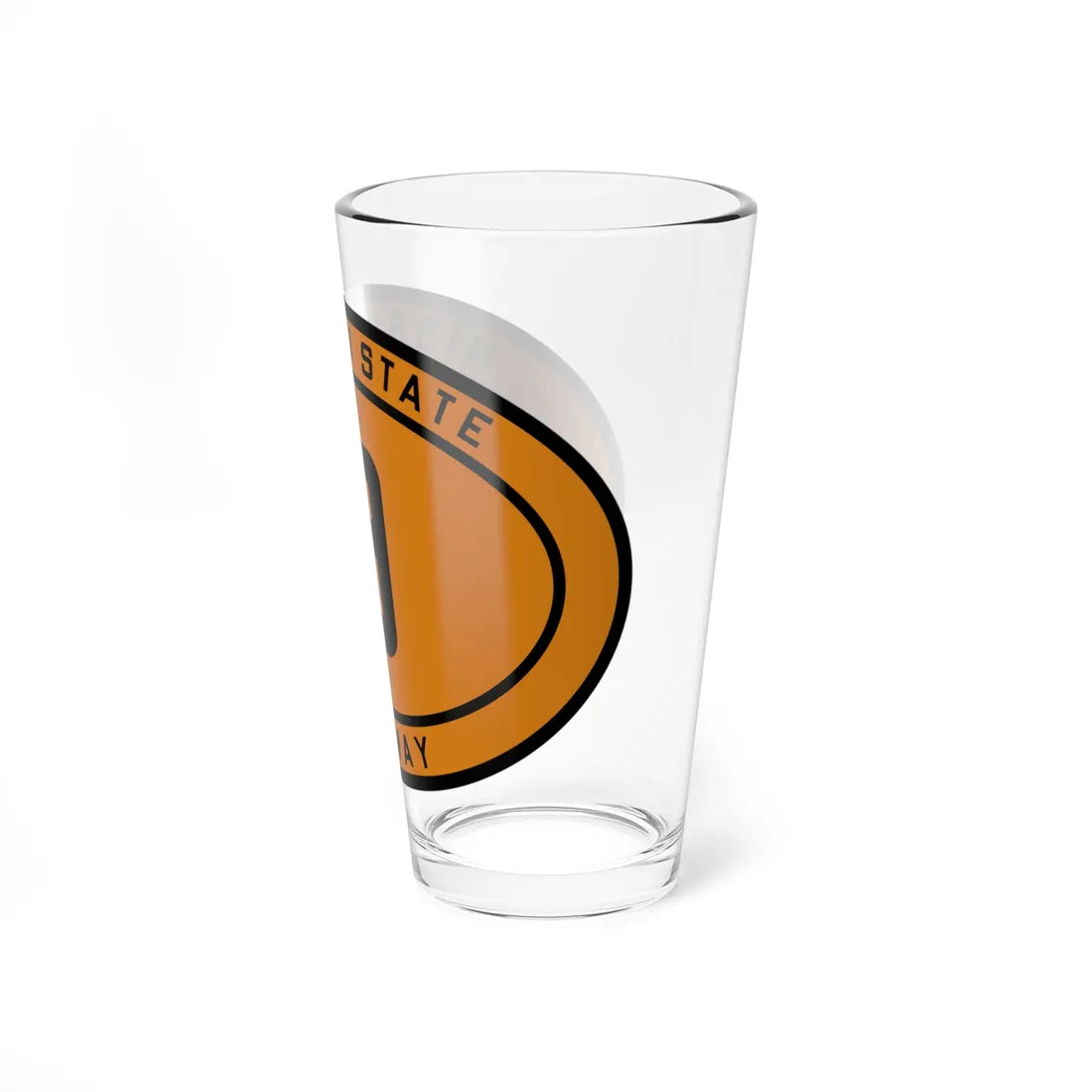 MO-9 1920 (Missouri) (Road Sign) Pint Glass 16oz - Go Mug Yourself