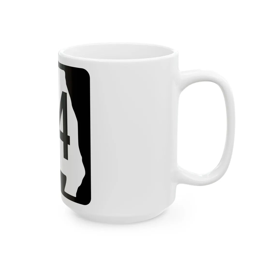 MO-94 (Missouri) (Road Sign) White Coffee Mug - Go Mug Yourself