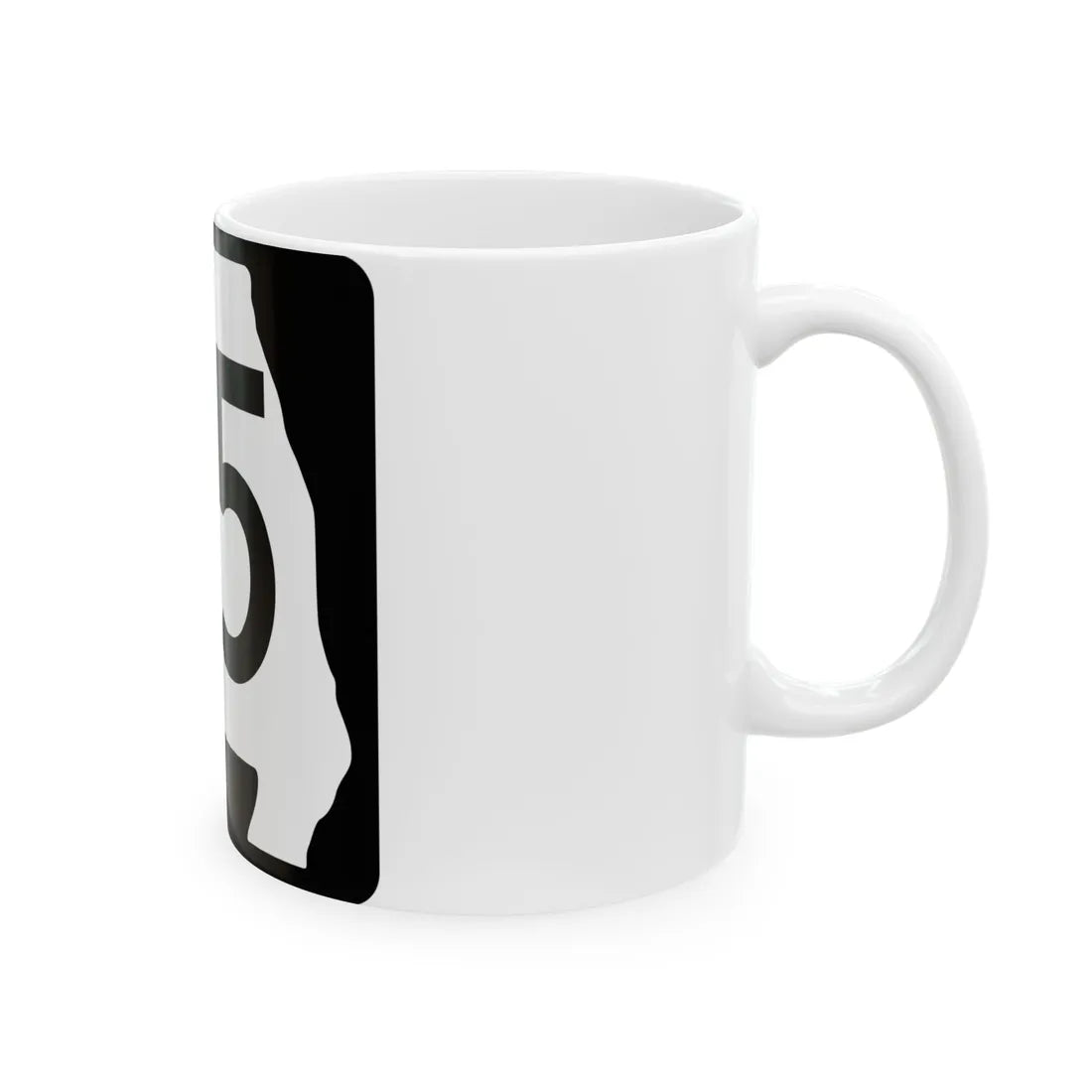 MO-95 (Missouri) (Road Sign) White Coffee Mug - Go Mug Yourself