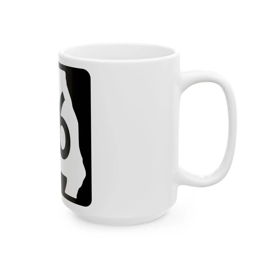 MO-96 (Missouri) (Road Sign) White Coffee Mug - Go Mug Yourself