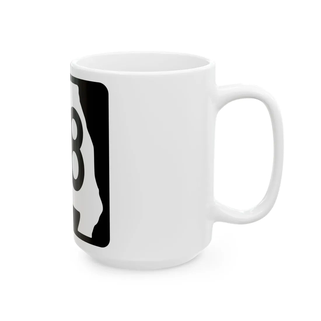 MO-98 (Missouri) (Road Sign) White Coffee Mug - Go Mug Yourself