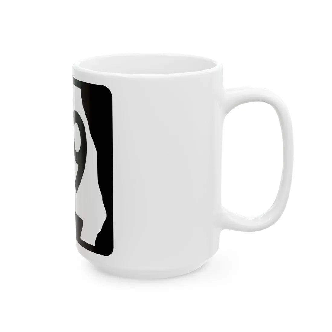 MO-99 (Missouri) (Road Sign) White Coffee Mug - Go Mug Yourself