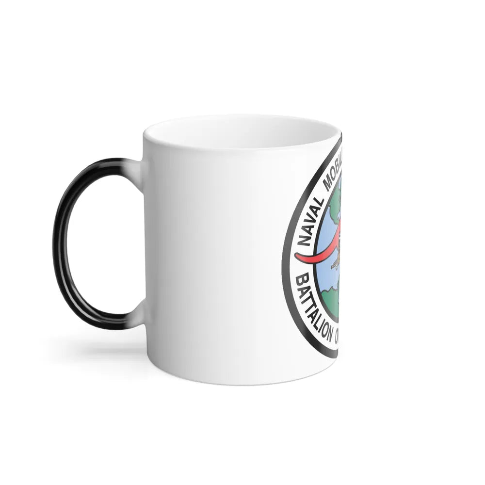 Mobile Construction Bn 133 NMCB 133 Seabee (U.S. Navy) Color Changing Mug 11oz-Go Mug Yourself