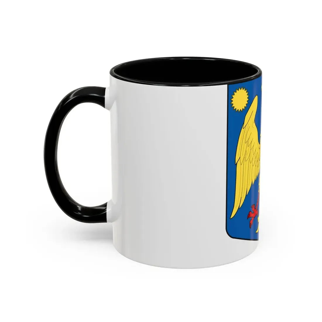 Modern coat of arms of Wallachia - Accent Coffee Mug - Go Mug Yourself