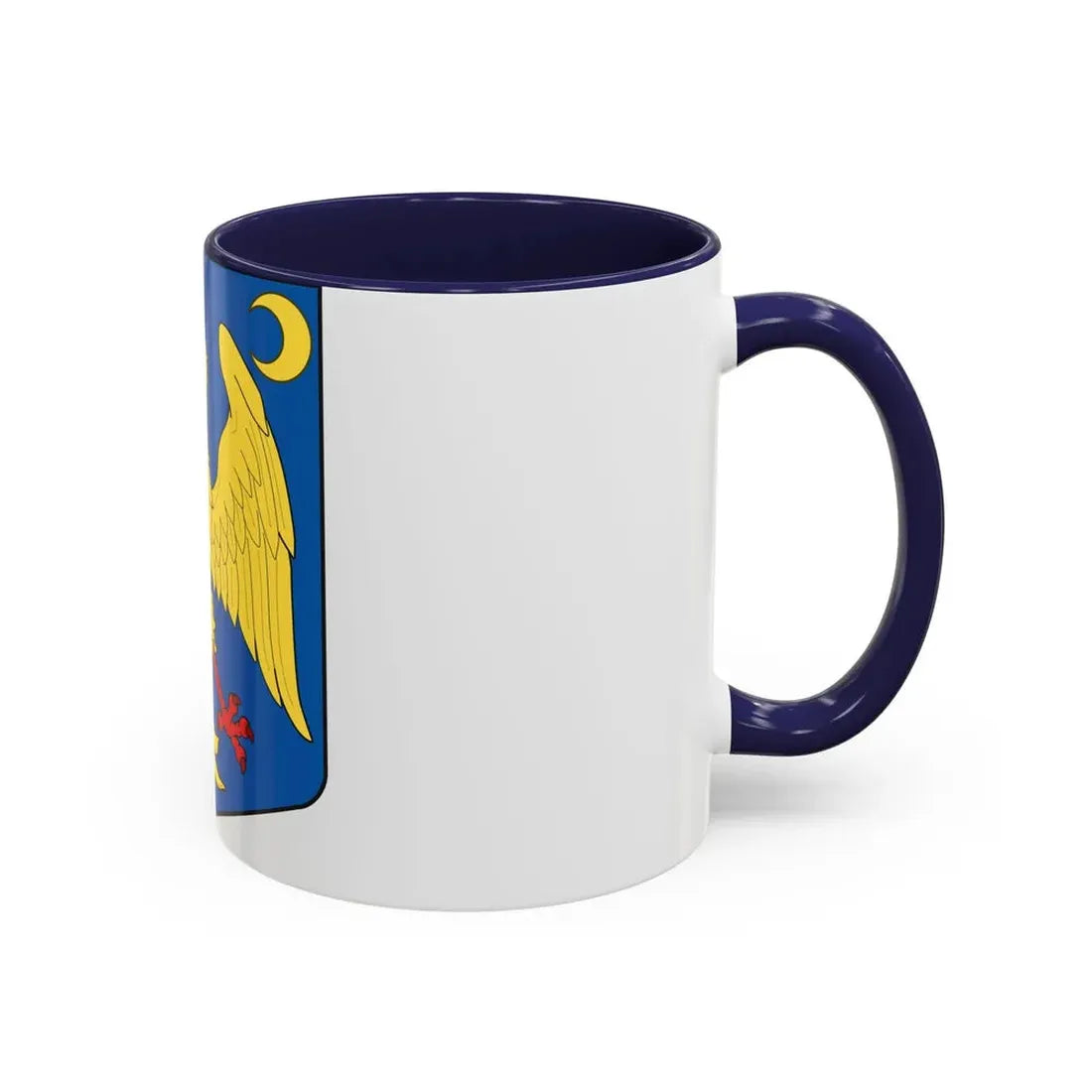 Modern coat of arms of Wallachia - Accent Coffee Mug - Go Mug Yourself