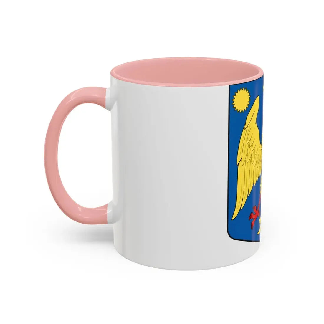 Modern coat of arms of Wallachia - Accent Coffee Mug - Go Mug Yourself