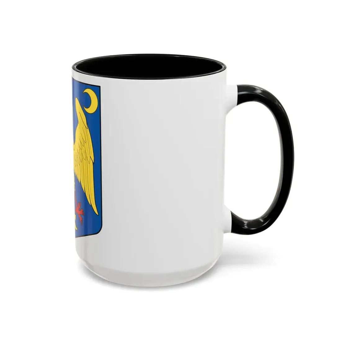 Modern coat of arms of Wallachia - Accent Coffee Mug - Go Mug Yourself