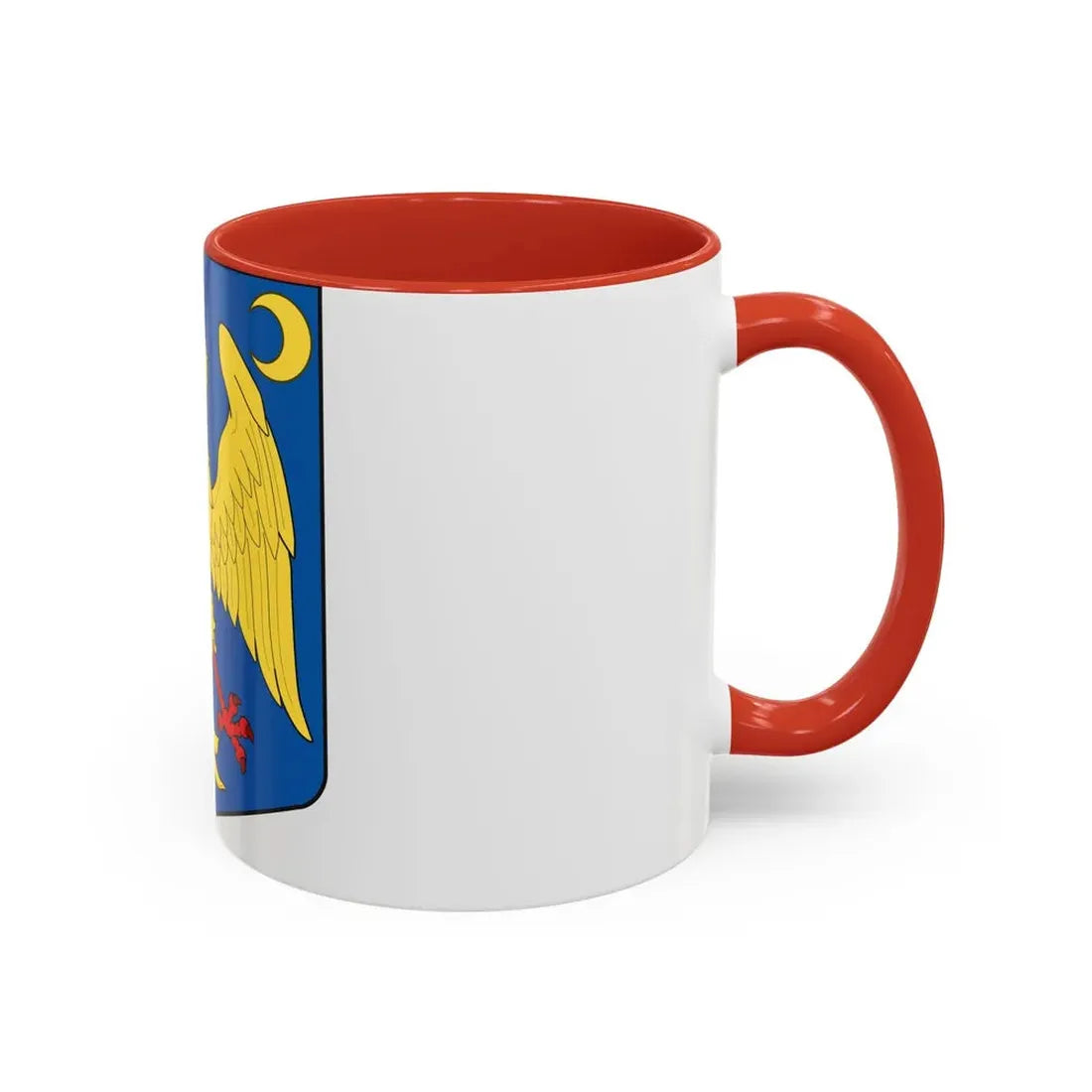 Modern coat of arms of Wallachia - Accent Coffee Mug - Go Mug Yourself