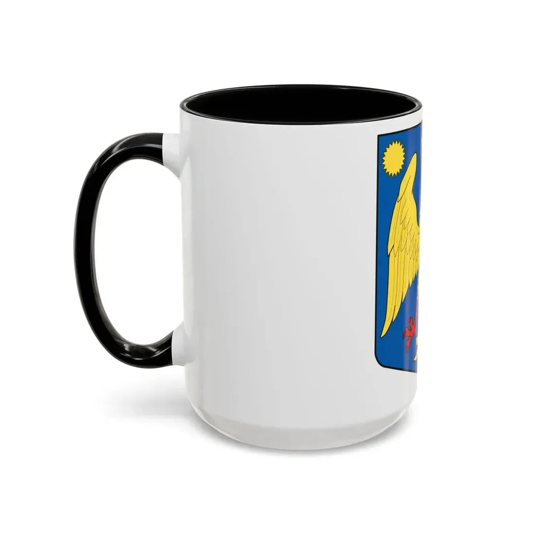 Modern coat of arms of Wallachia - Accent Coffee Mug - Go Mug Yourself
