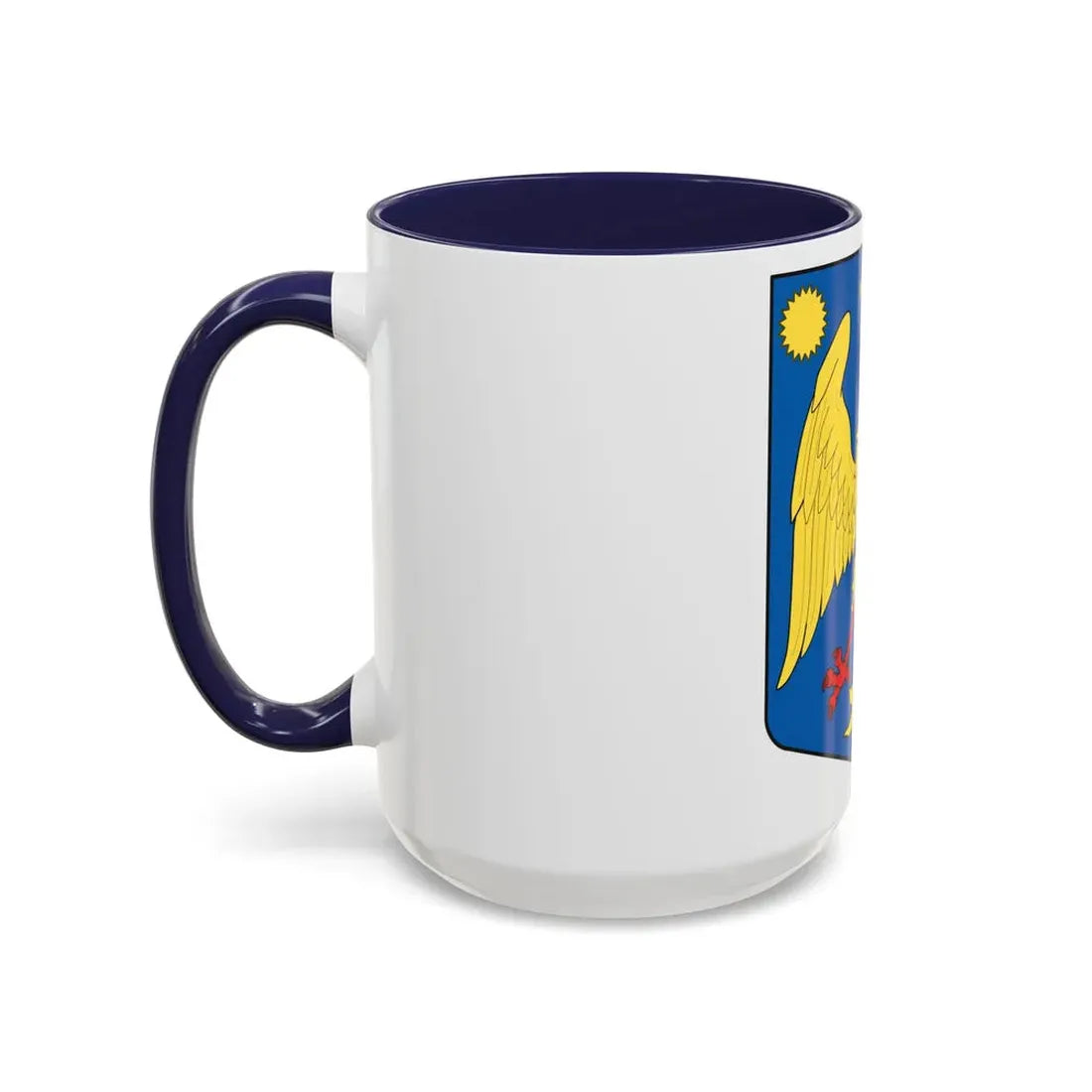 Modern coat of arms of Wallachia - Accent Coffee Mug - Go Mug Yourself