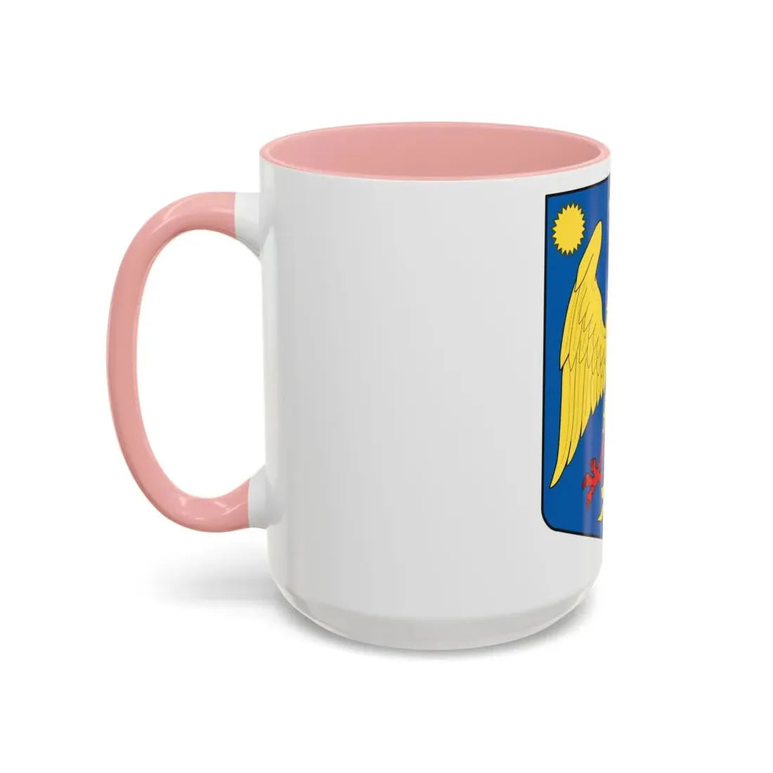 Modern coat of arms of Wallachia - Accent Coffee Mug - Go Mug Yourself