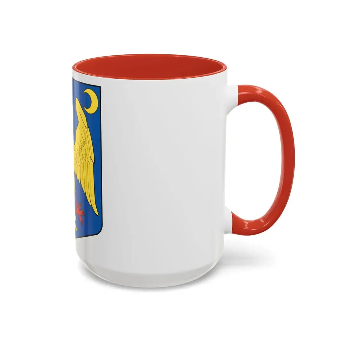 Modern coat of arms of Wallachia - Accent Coffee Mug - Go Mug Yourself