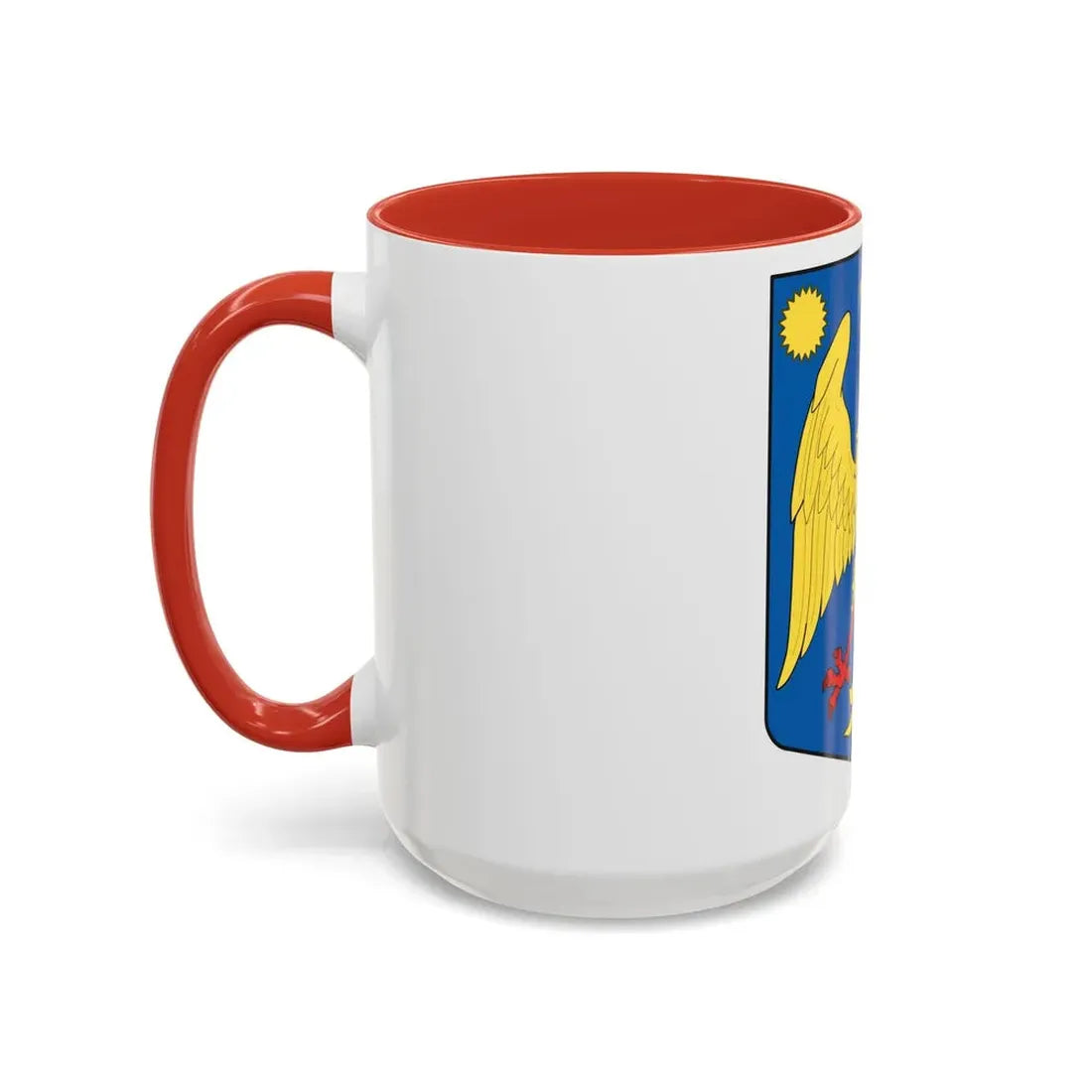 Modern coat of arms of Wallachia - Accent Coffee Mug - Go Mug Yourself
