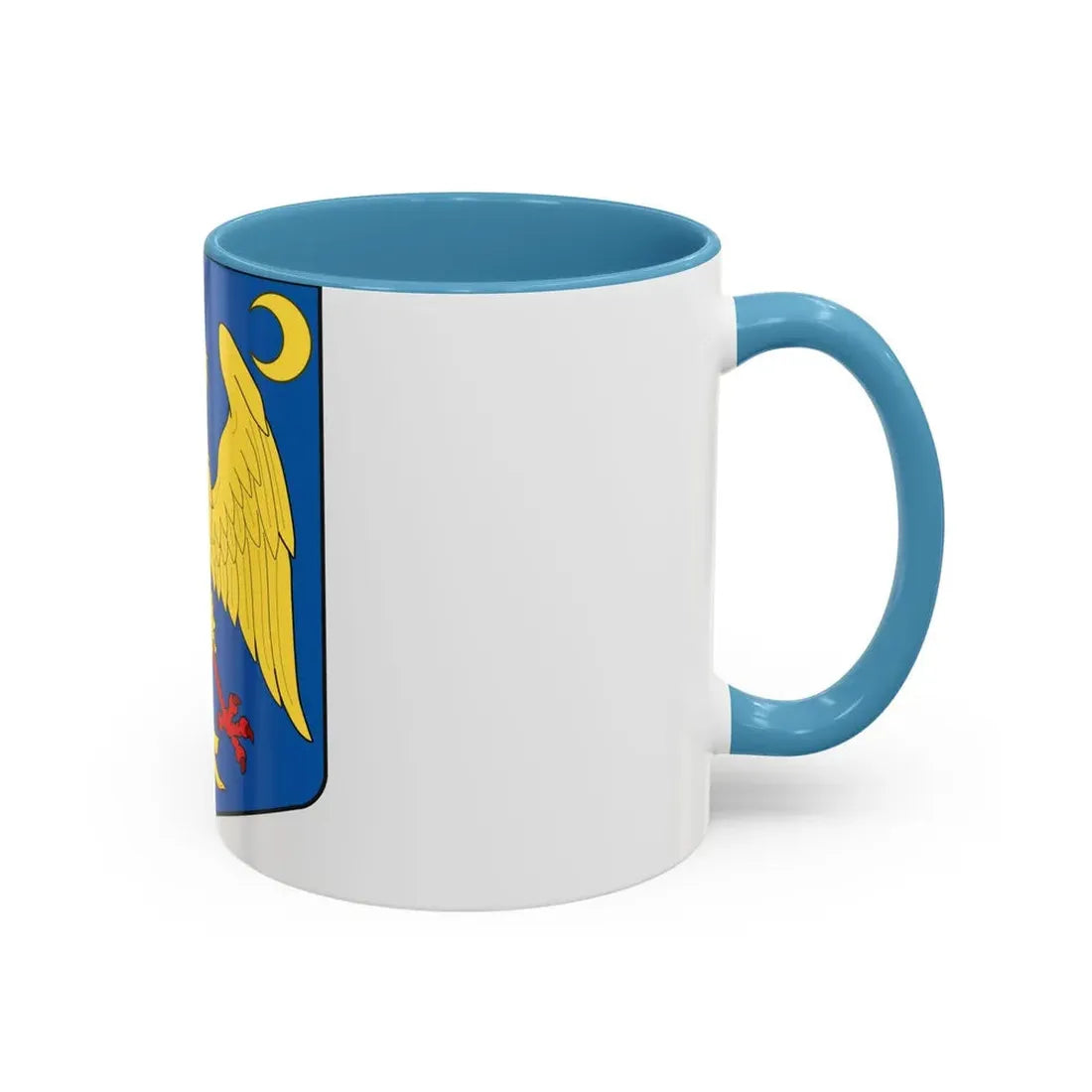 Modern coat of arms of Wallachia - Accent Coffee Mug - Go Mug Yourself