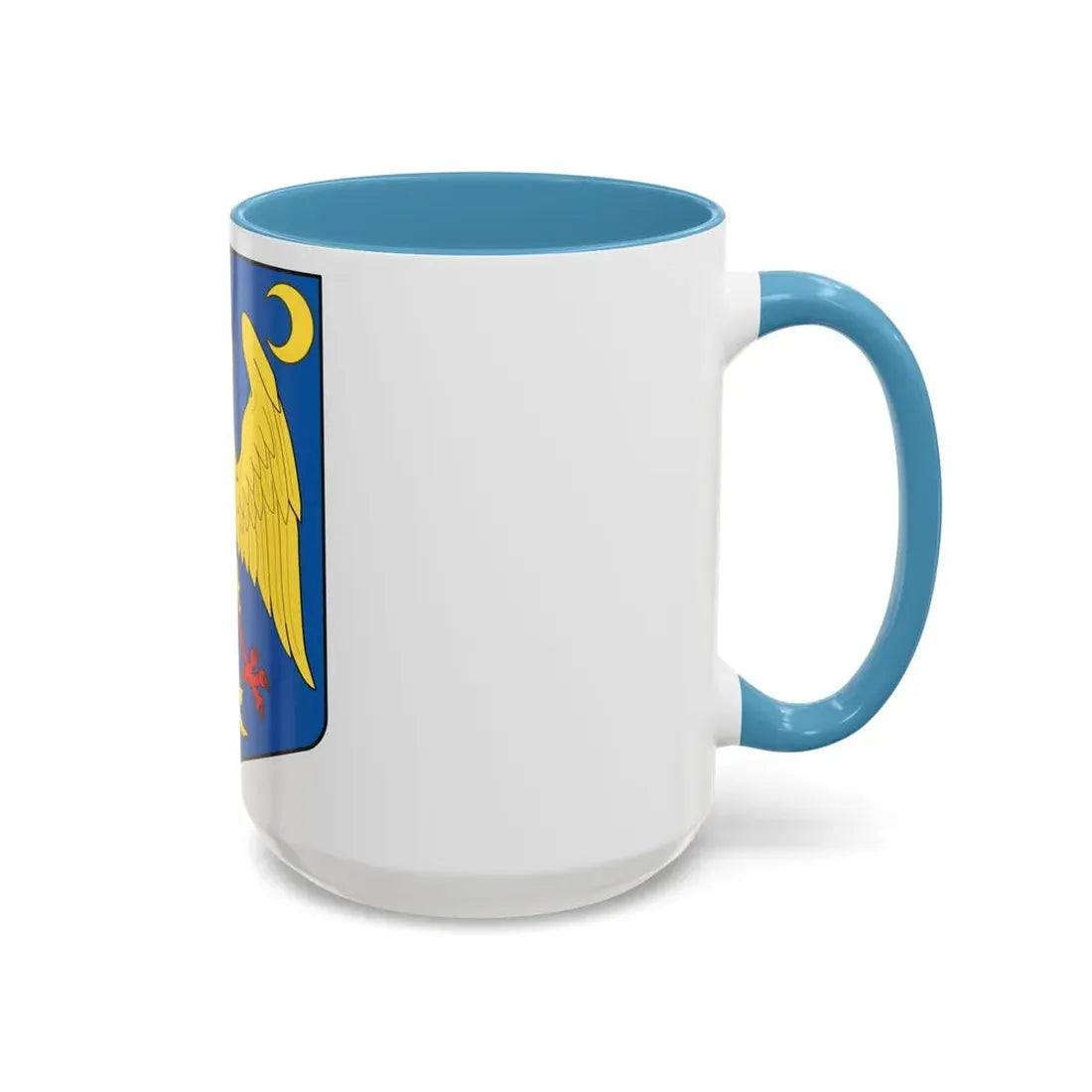 Modern coat of arms of Wallachia - Accent Coffee Mug - Go Mug Yourself