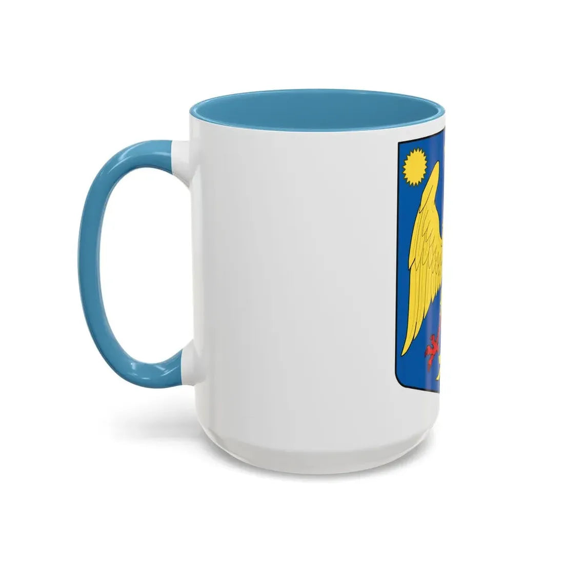 Modern coat of arms of Wallachia - Accent Coffee Mug - Go Mug Yourself