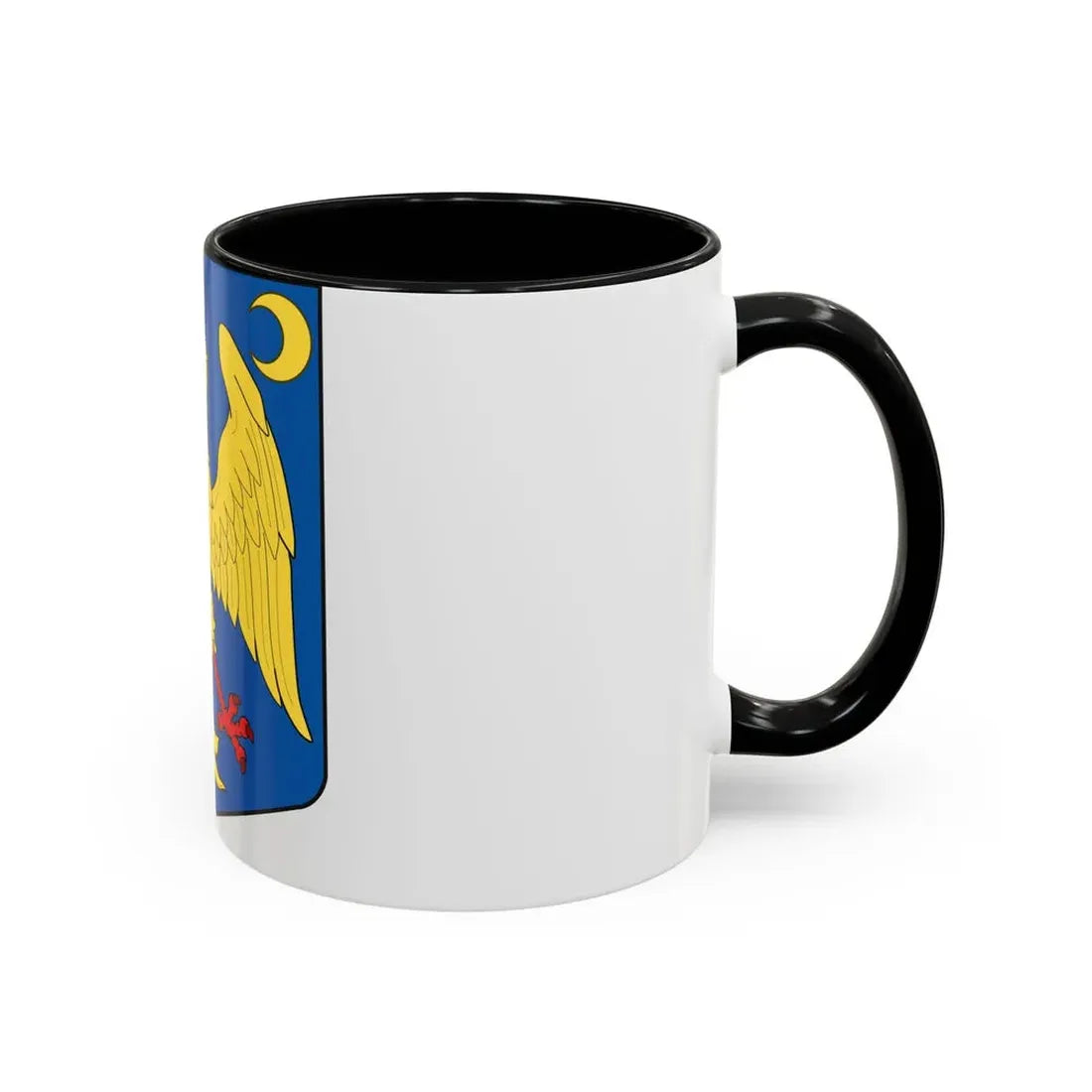 Modern coat of arms of Wallachia - Accent Coffee Mug - Go Mug Yourself