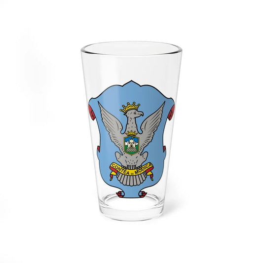 Modica-Stemma (Italy) (Coat of Arms) Pint Glass 16oz 16oz - Go Mug Yourself