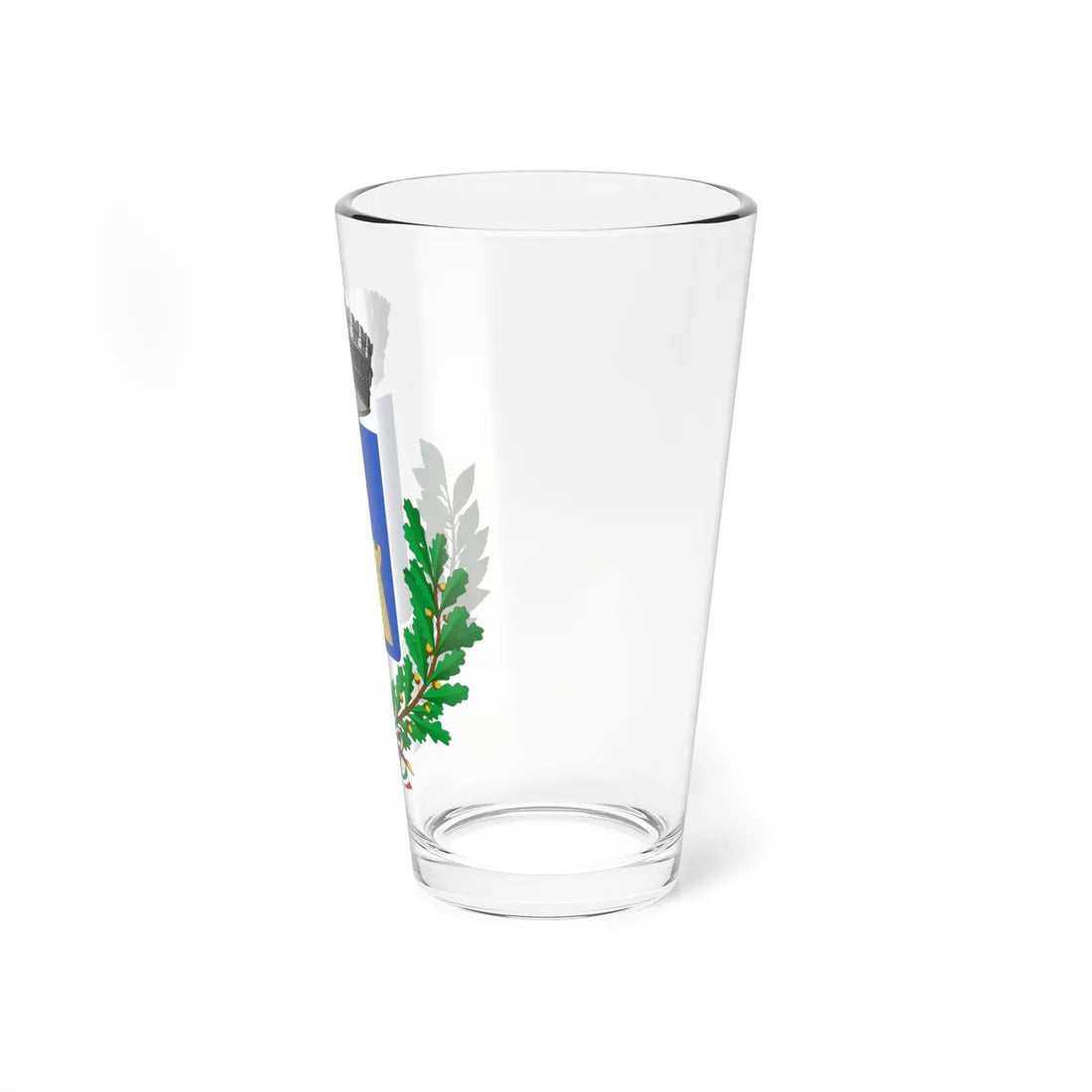 Mogliano-Stemma (Italy) (Coat of Arms) Pint Glass 16oz - Go Mug Yourself