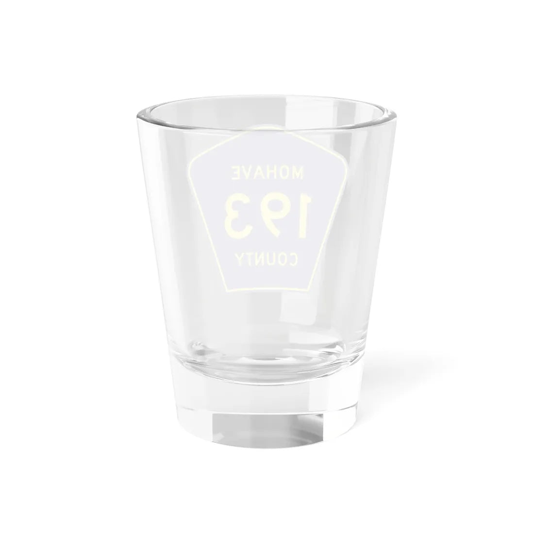 Mohave County 193 (Arizona) (Road Sign) Shot Glass 1.5oz - Go Mug Yourself