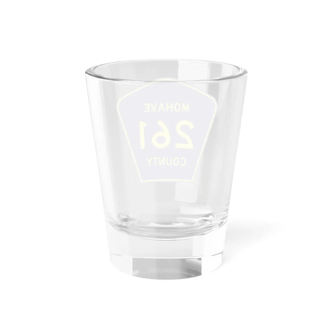 Mohave County 261 (Arizona) (Road Sign) Shot Glass 1.5oz - Go Mug Yourself