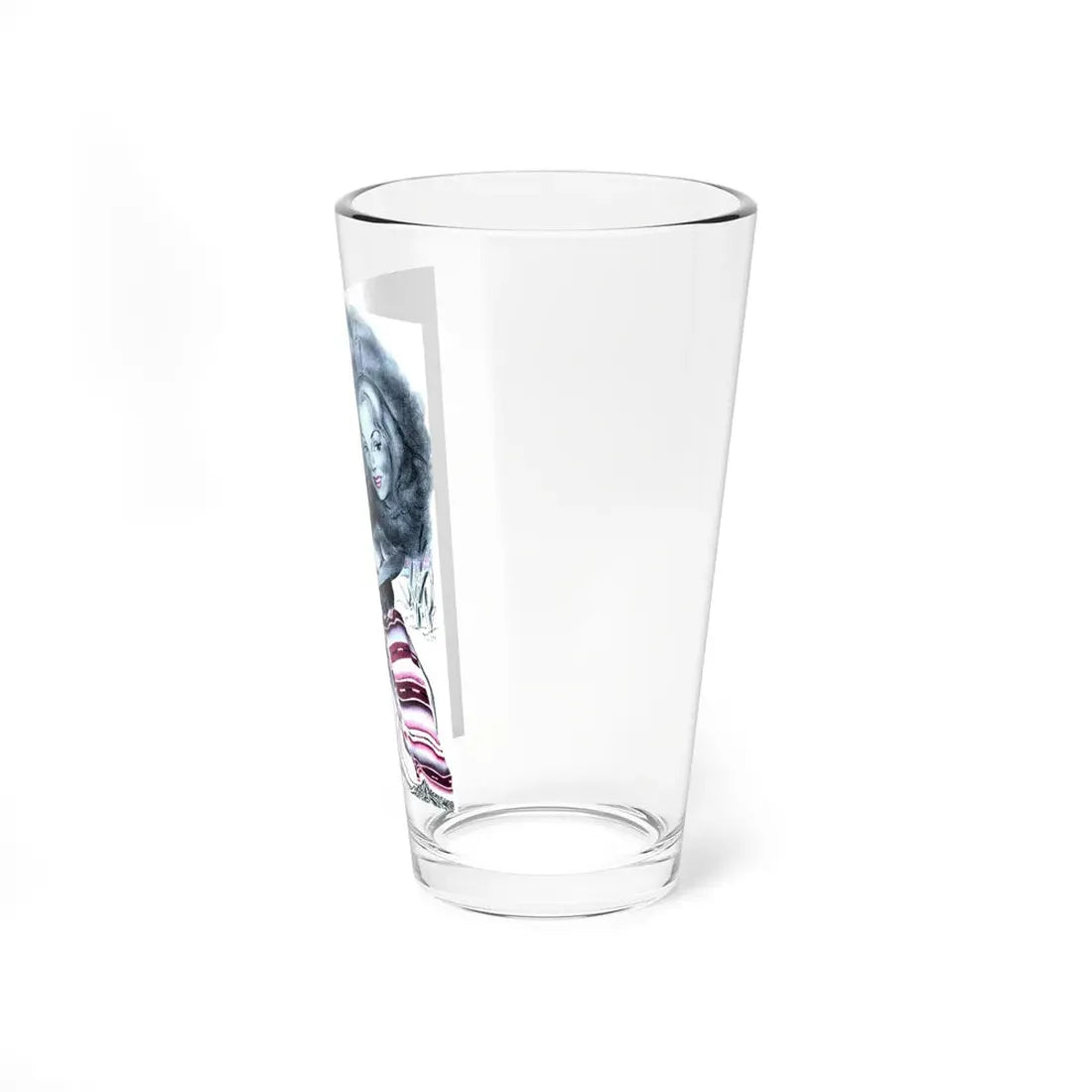 Moment in the Sun, Woman's Day, January 1947 (Magazine Illustration) Pint Glass 16oz - Go Mug Yourself