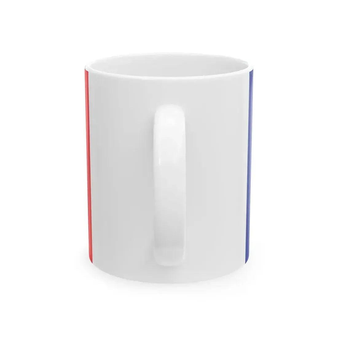Momignies flag proposal (Belgium) White Coffee Mug - Go Mug Yourself