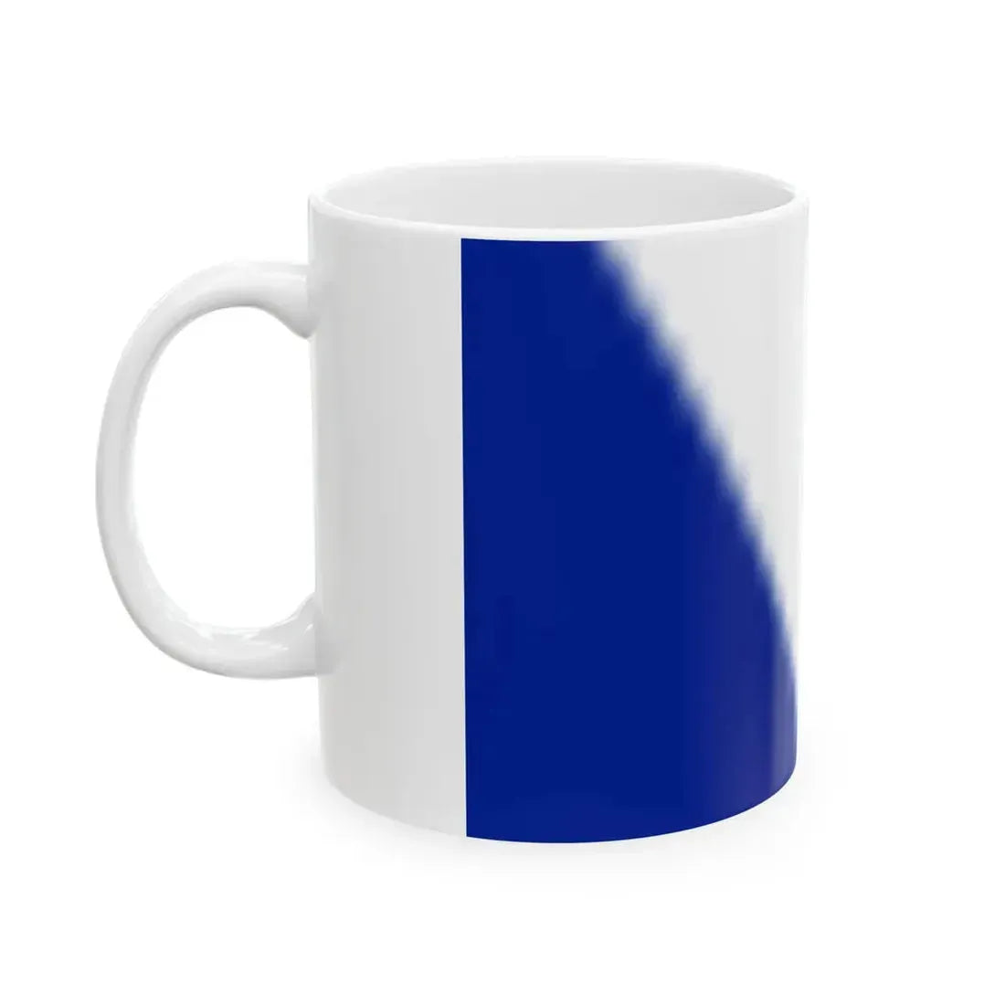 Momignies flag proposal (Belgium) White Coffee Mug - Go Mug Yourself