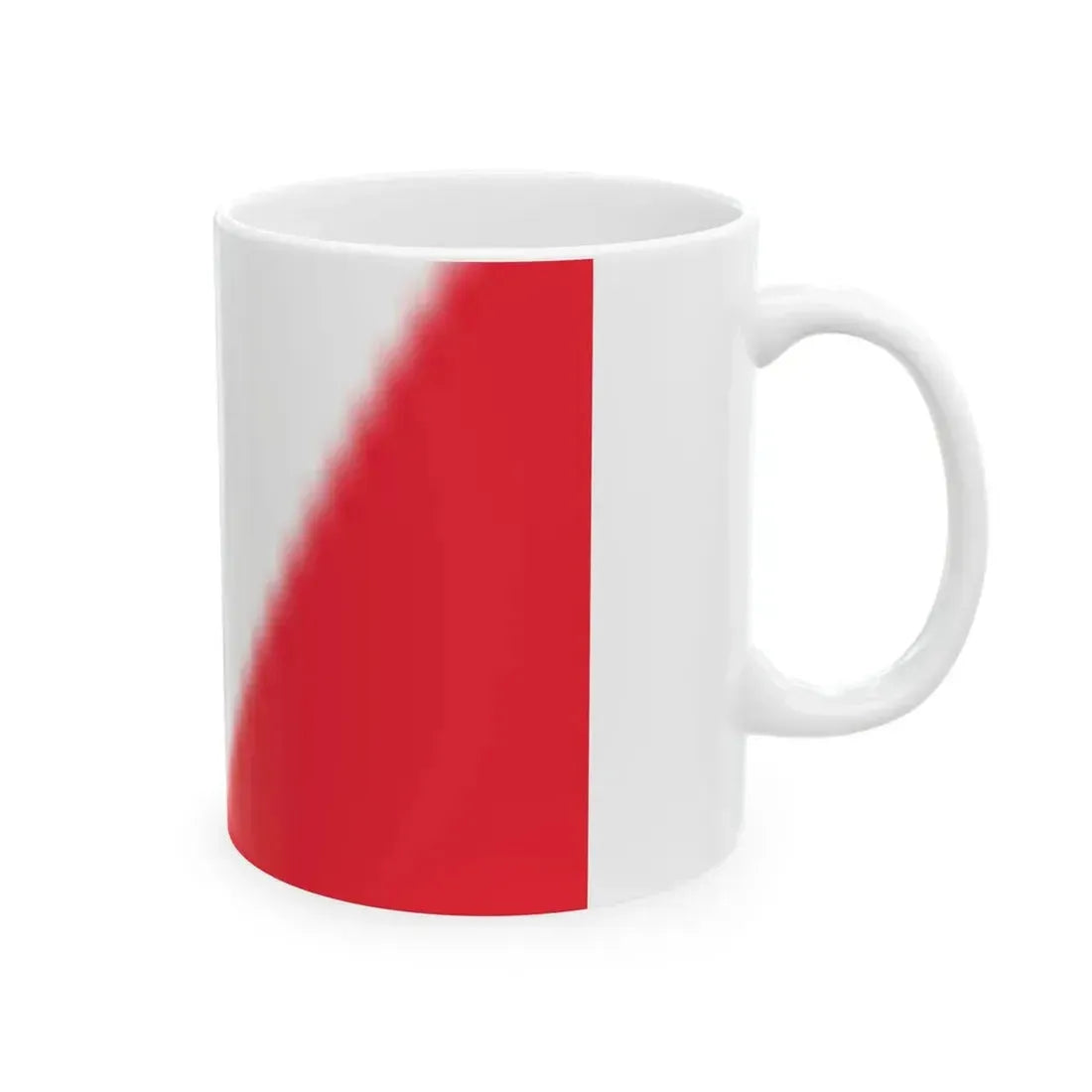 Momignies flag proposal (Belgium) White Coffee Mug - Go Mug Yourself