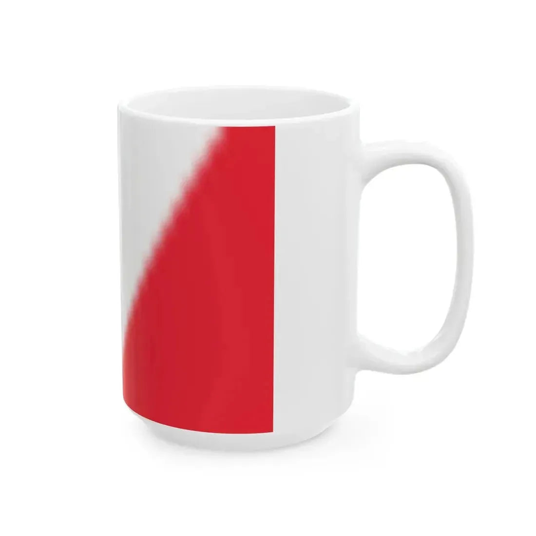 Momignies flag proposal (Belgium) White Coffee Mug - Go Mug Yourself