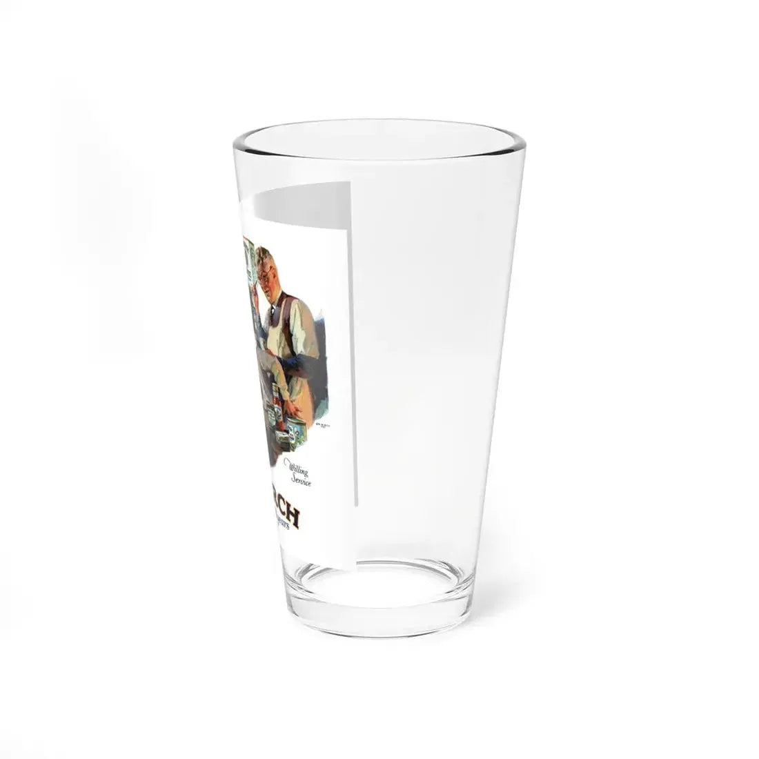 Monarch Coffee ad, Ladies' Home Journal, September 1927 (Magazine Illustration) Pint Glass 16oz - Go Mug Yourself