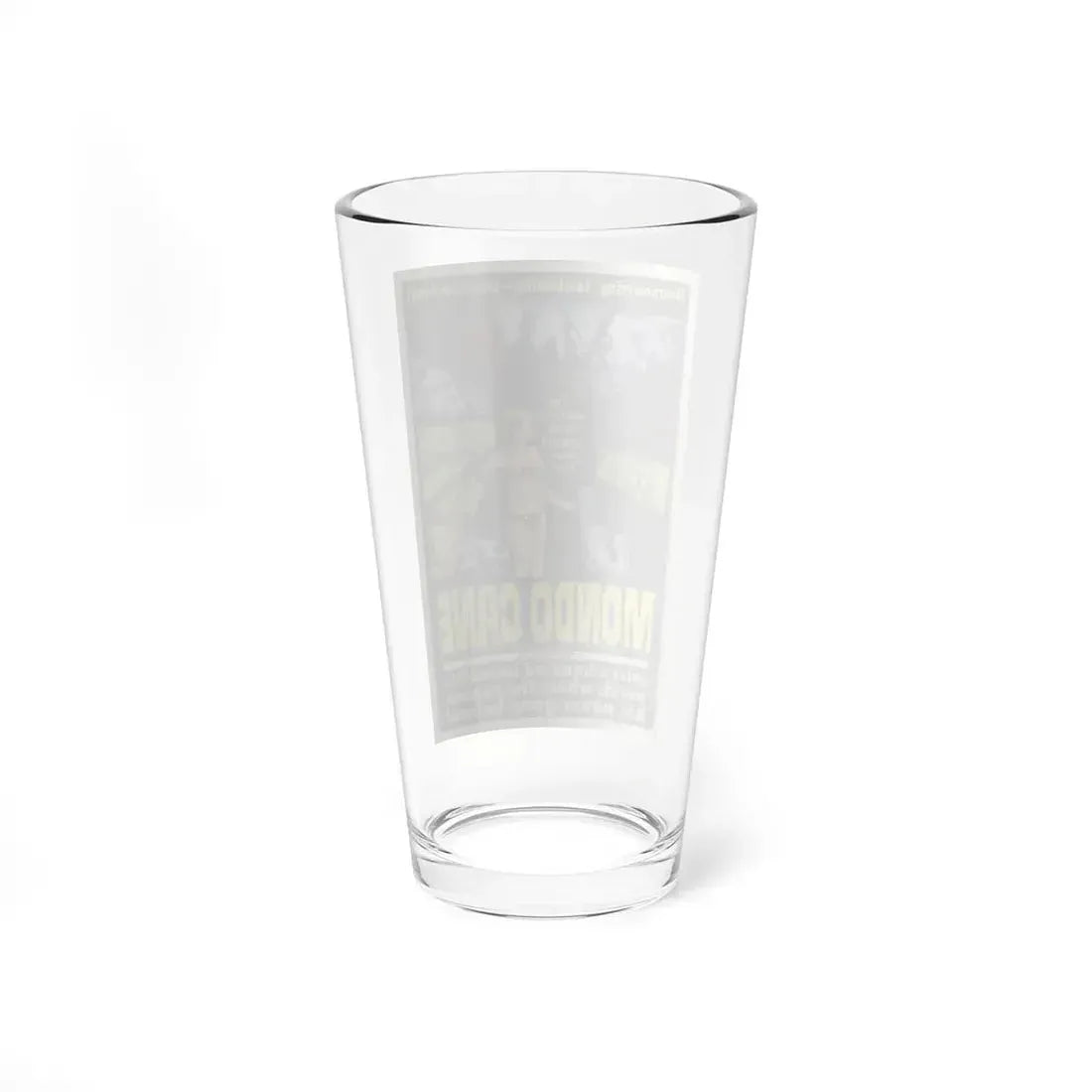 MONDO CANE 1962 Movie Poster - Pint Glass 16oz - Go Mug Yourself
