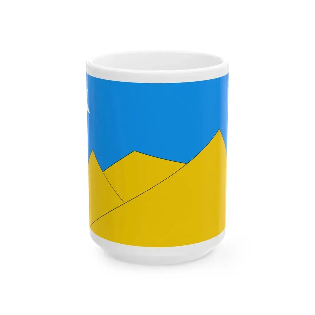 Mong Tai Army flag (Myanmar) White Coffee Mug 15oz - Go Mug Yourself