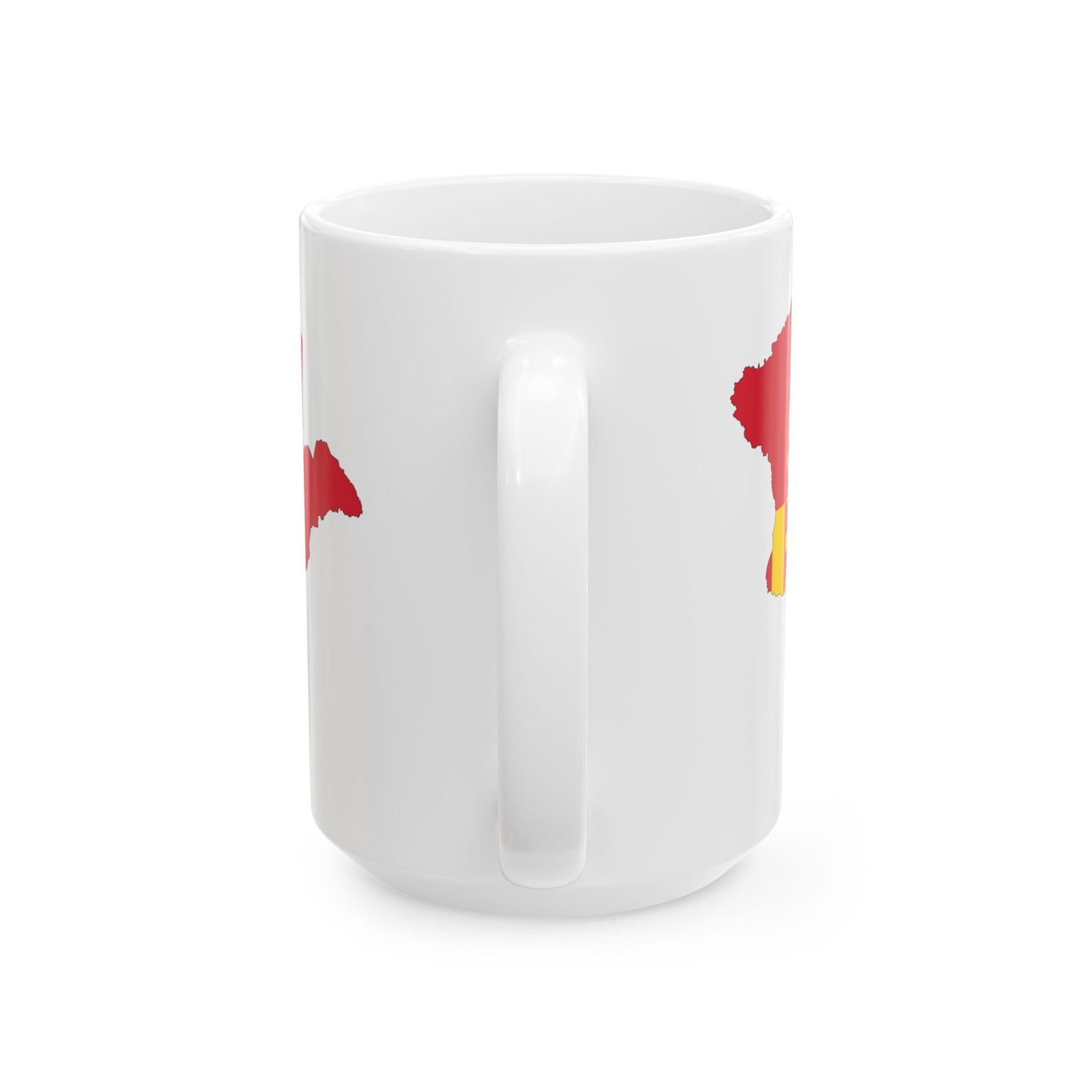 Mongolia-Flagmap (Mongolia) White Coffee Mug-Go Mug Yourself