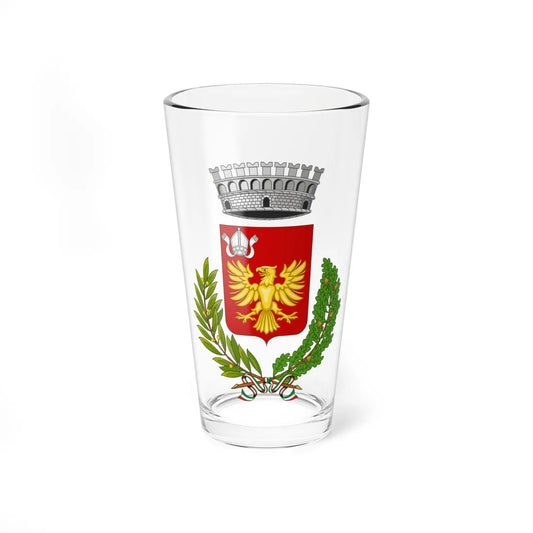 Mongrassano-Stemma (Italy) (Coat of Arms) Pint Glass 16oz 16oz - Go Mug Yourself
