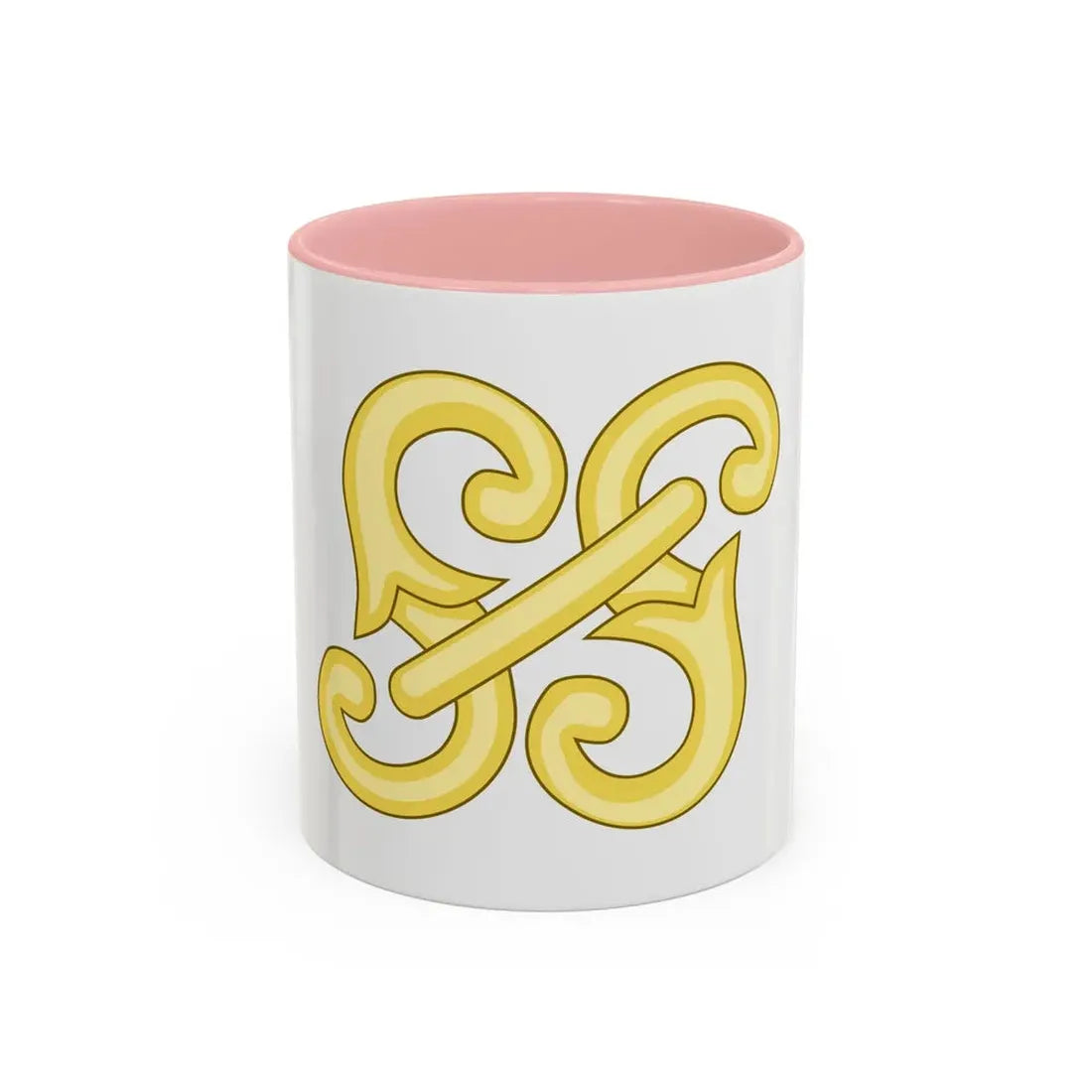 Monogram SS Badge of Henry IV - Accent Coffee Mug 11oz Pink - Go Mug Yourself