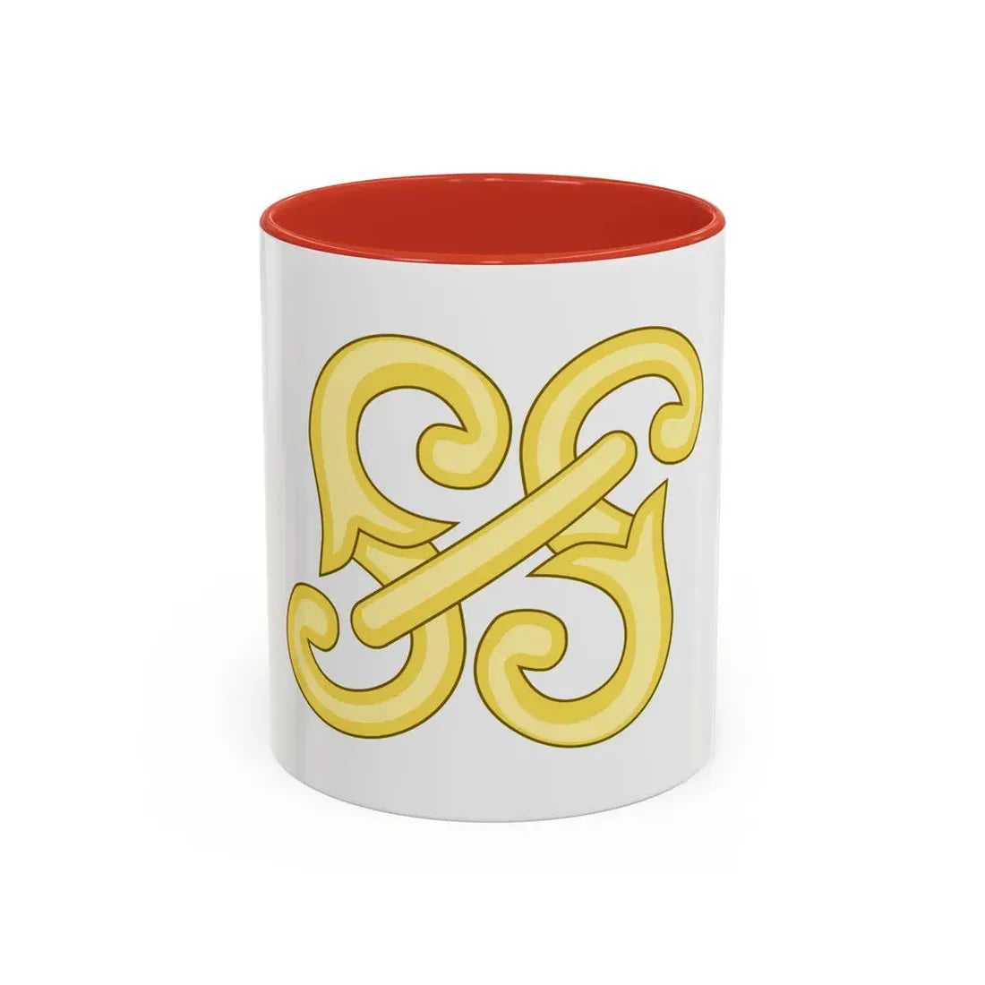 Monogram SS Badge of Henry IV - Accent Coffee Mug 11oz Red - Go Mug Yourself