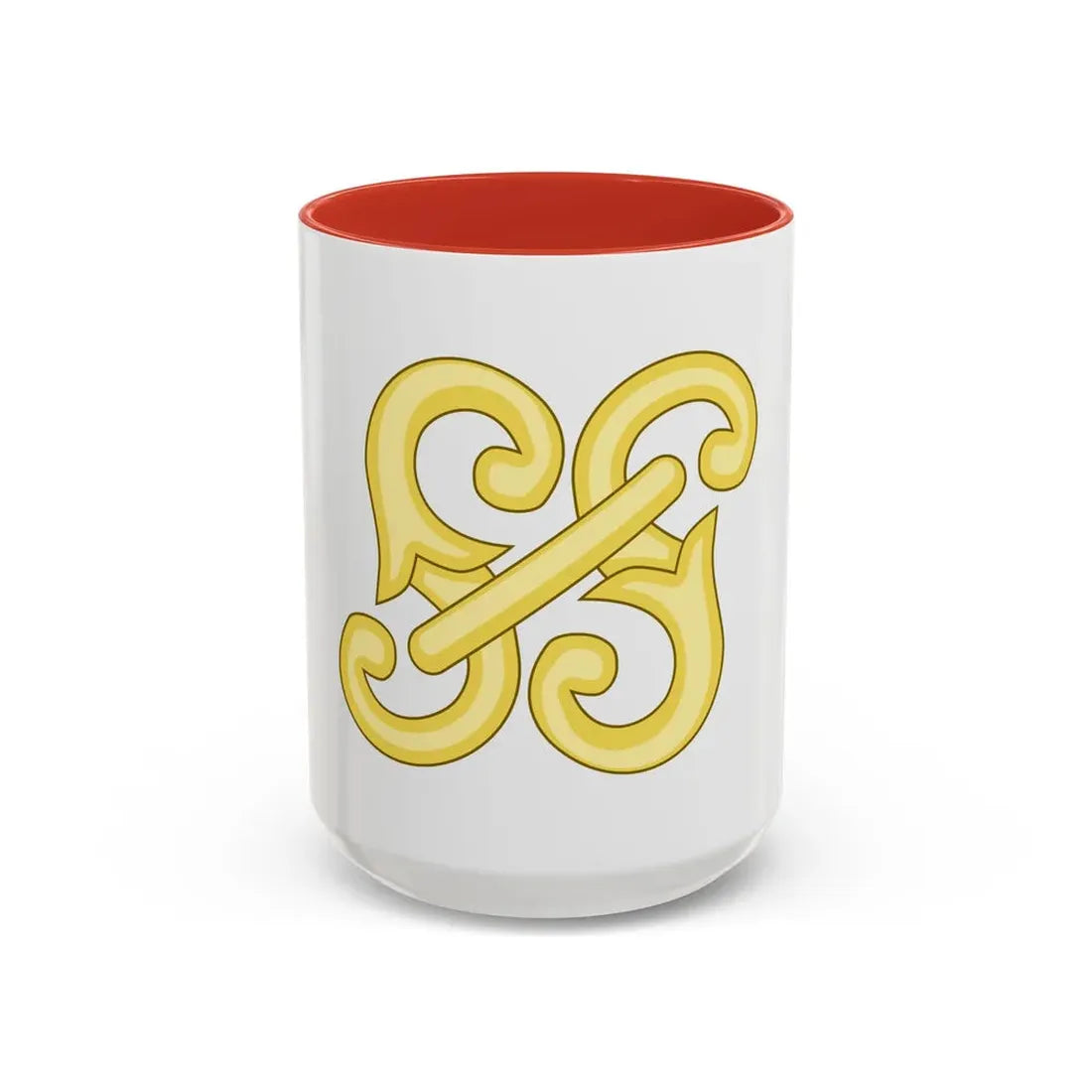 Monogram SS Badge of Henry IV - Accent Coffee Mug 15oz Red - Go Mug Yourself