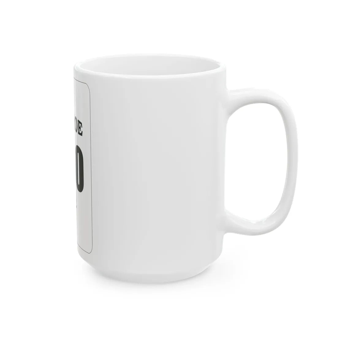 Monroe Township Route 260 Holmes County Ohio (Ohio) (Road Sign) White Coffee Mug - Go Mug Yourself