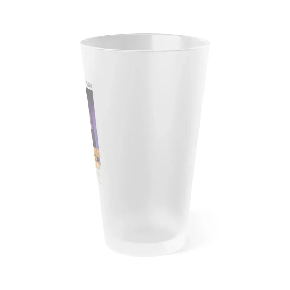 MONSTER IN THE CLOSET 1986 Movie Poster - Frosted Pint Glass 16oz - Go Mug Yourself