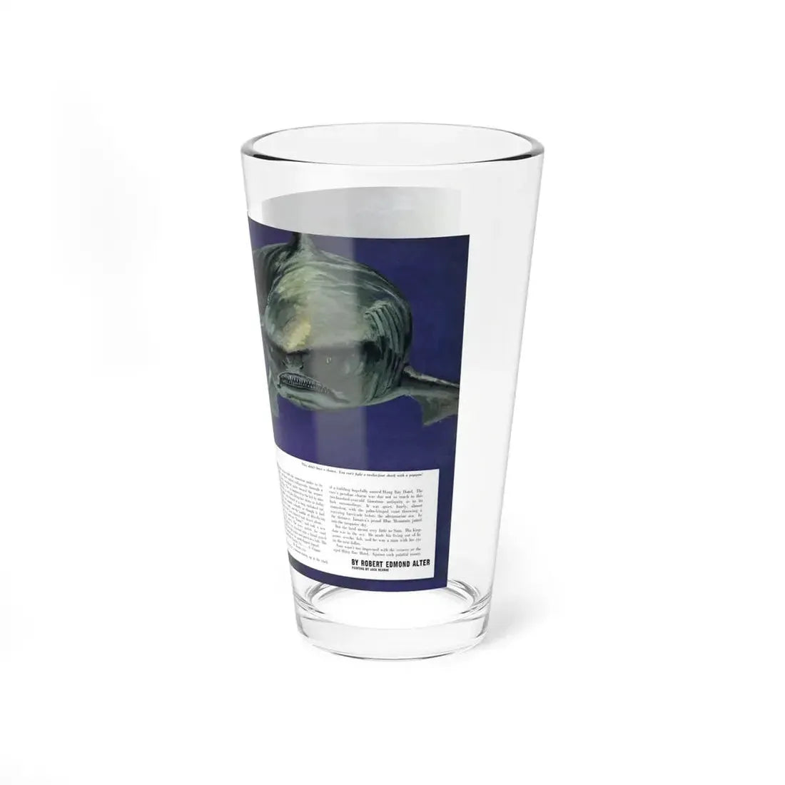 Monster of the Madrepore, Argosy, July 1960 (Magazine Illustration) Pint Glass 16oz - Go Mug Yourself