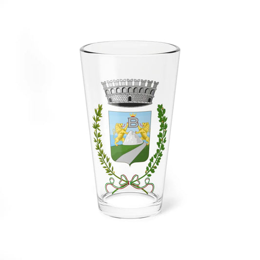 Montebruno-Stemma (Italy) (Coat of Arms) Pint Glass 16oz 16oz - Go Mug Yourself