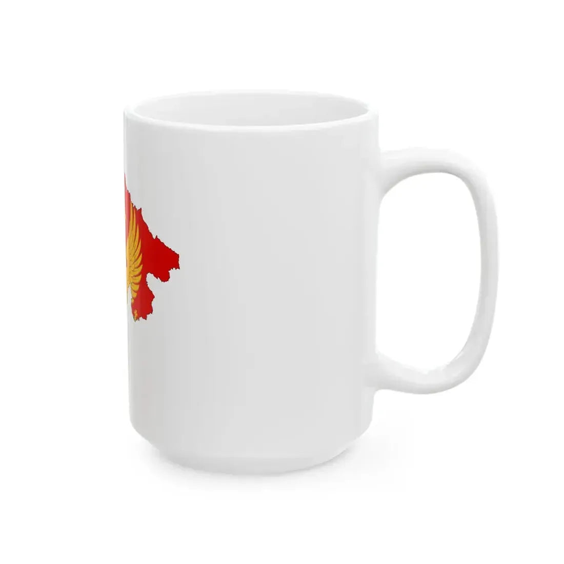 Montenegro-Flagmap (Montenegro) White Coffee Mug - Go Mug Yourself