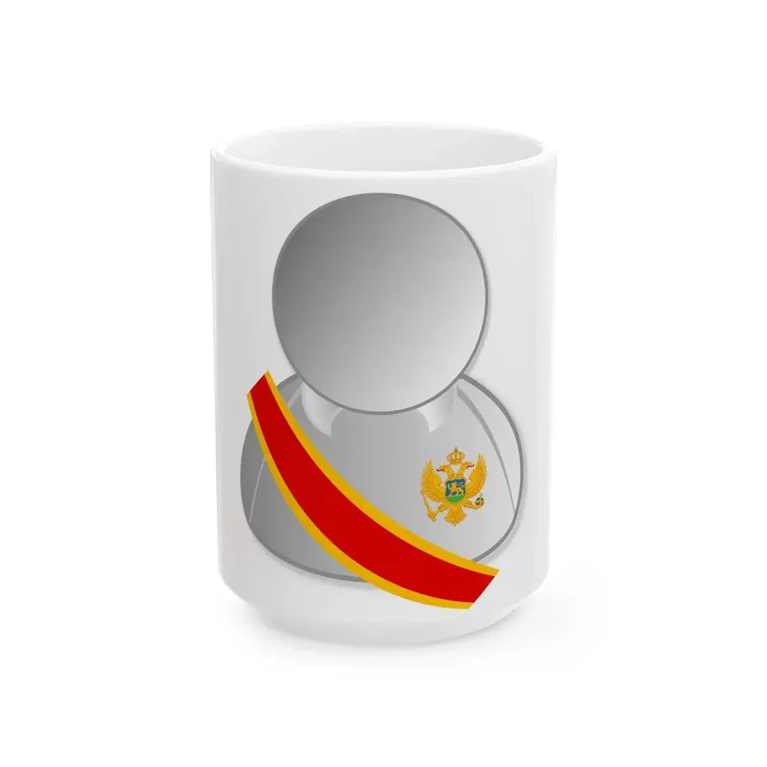 Montenegro politic personality icon (Montenegro) White Coffee Mug 15oz - Go Mug Yourself